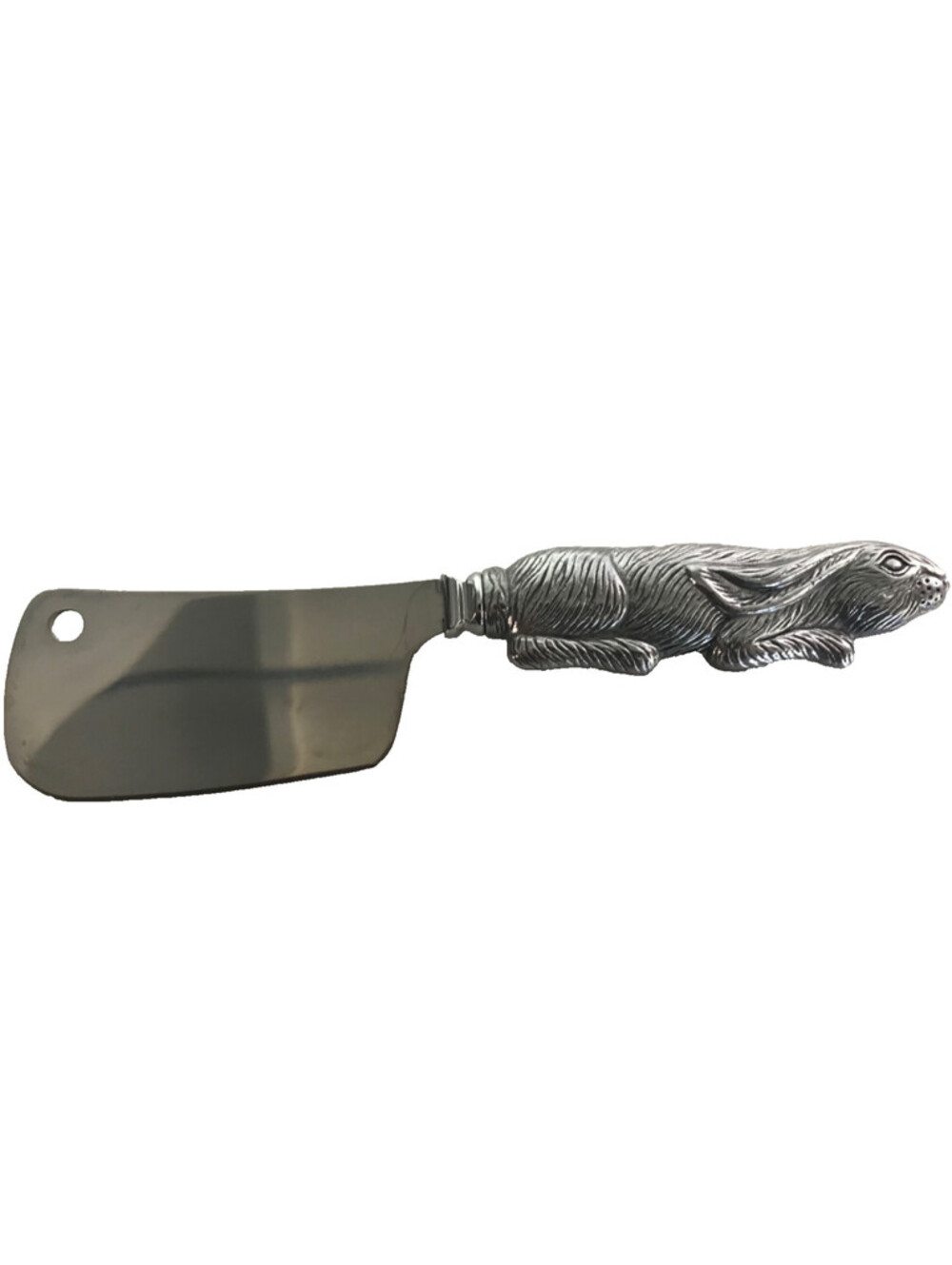 Arthur Court Designs Rabbit Knife Cleaver small 3.5" Blade, Cheese Knife Spread